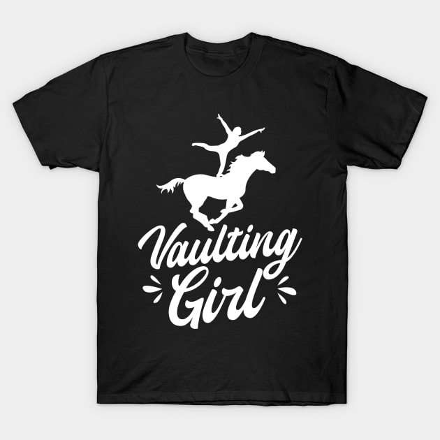 Equestrian Shirt | Vaulting Girl T-Shirt by Gawkclothing